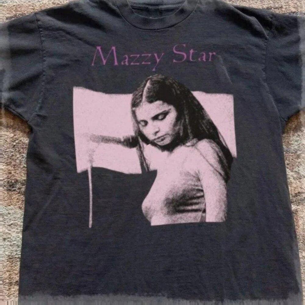1993 Mazzy Star Black Cotton T-Shirt